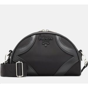 EUC Prada Tessuto Bowling Crossbody Bag
